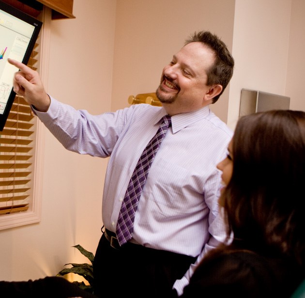 Dr. John White With Patient photo