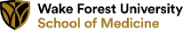 Badge logo of Wake Forest University School of Medicine