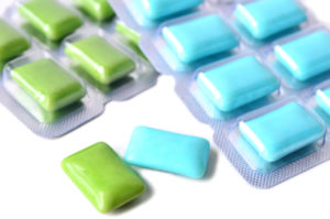 Asheville dentist recommends chewing gum with Xylitol. 